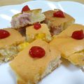 churu's cooksnap of when they made HMでアメリカンドッグ味！ホットケーキ.