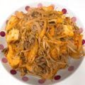riri58's cooksnap of when they made ボリュームたっぷり！厚揚げ入り豚キムチ.