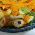 あゆたっくん's cooksnap of when they made お酢を使った炒め物☆人参と竹輪.