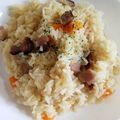 HINATAママ♡'s cooksnap of when they made 炊飯器で簡単*ベーコンピラフ.