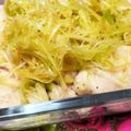 みしゅぽん's cooksnap of when they made 鶏むね肉とネギで簡単！ピリ辛水晶鶏★.