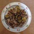 autumn2022's cooksnap of when they made 夏バテ解消！ズッキーニと豚の甘酢炒め.