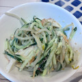 匡史さん's cooksnap of when they made もやしきゅうりちくわのおかかマヨ.