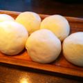 bigflowers's cooksnap of when they made 白玉粉でもっちり♡大福みたいなあんぱん.