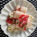nabo777's cooksnap of when they made 長いもの紅生姜和え.