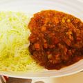 meechan_y's cooksnap of when they made ご飯の代わりにキャベツDEカレー！.