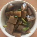 Noa’s's cooksnap of when they made こんにゃく甘辛煮♪簡単ステーキ材料１つ.