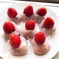 ☆5tvxq☆'s cooksnap of when they made レンジでカンタン！イチゴ大福.