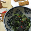 Remtan's cooksnap of when they made きゅうりとワカメの酢の物.