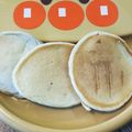 shokolanla's cooksnap of when they made いちごとクリームチーズのパンケーキ.