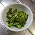 クックVESREV☆'s cooksnap of when they made 小鉢サイズ！絹さやの胡麻和え.