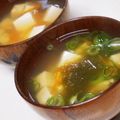 なななな♡MaMa's cooksnap of when they made 豆腐のお吸い物♪とろろ昆布を入れて♪.