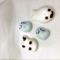 snowski's cooksnap of when they made \卵白消費/焼きメレンゲのアザラシ.