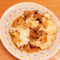yuka119's cooksnap of when they made 肉豆腐の卵とじ.