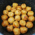 ゆずずママ's cooksnap of when they made 激うまつくねのようなミートボール.
