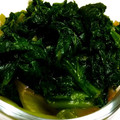 Chiyumii's cooksnap of when they made めんつゆで簡単♪わさび菜のお浸し.