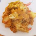 クックHQQF53☆'s cooksnap of when they made 胸肉のキムチマヨ炒め.