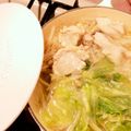 クックみゅーみゅー's cooksnap of when they made レタスの外葉で簡単鍋.