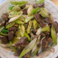 ゆりYO船長's cooksnap of when they made 砂肝と葱の塩炒め.