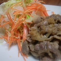 ゴースカ's cooksnap of when they made 豚しょうが焼き♥♡マヨ風味.