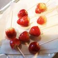 はっやって's cooksnap of when they made イチゴ飴.
