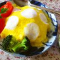 あわ雪りんご's cooksnap of when they made かんたん水玉なたまご焼き♪♪.