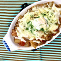 ふたごゆき's cooksnap of when they made 半熟卵とチーズのせ♪とろとろ焼きカレー♡.