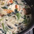 お料理勉強中、、's cooksnap of when they made 鮭とほうれん草のクリーム煮.