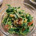 MOMOママ✩'s cooksnap of when they made トマトと豆苗のシャキシャキサラダ.