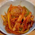 Dえりんご's cooksnap of when they made 簡単揚げない！豚こまボールのヘルシー酢豚.