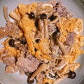 クックJZ0KW6☆'s cooksnap of when they made 簡単！豚バラとキノコの卵とじ.