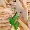 バイバイ's cooksnap of when they made たけのこの鶏そぼろ煮.