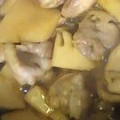 ごにょ's cooksnap of when they made 筍と鶏肉の照り焼き風.