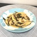 ☆こまっと☆'s cooksnap of when they made 春一番土筆の玉子とじ.