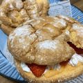 キットLOVE's cooksnap of when they made ふわふわ♡簡単で美味しいいちごのパンビー.