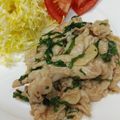 るるっぱ's cooksnap of when they made 豚肉の大葉炒め生野菜添え.
