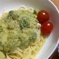 よっきゅんこ's cooksnap of when they made 糖質０麺でアボカドクリームパスタ.