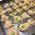 ねみねみ's cooksnap of when they made たこ焼きプレートで簡単焼売.