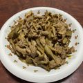 なつまき⁑'s cooksnap of when they made 豚肉 ゴボウ しめじの簡単甘辛煮☆.
