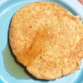 柴犬ころ's cooksnap of when they made 糖質５０％オフ！ふんわりおからパンケーキ.