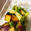 あたむ❤189's cooksnap of when they made さつまいもとキャベツの醤油炒め.