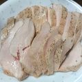 ちな＿'s cooksnap of when they made 究極の柔らかさ♡茹で鶏～2種のソースで♡.