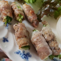まるっち☆★'s cooksnap of when they made ＊超簡単豚肉万能ネギ巻き＊.