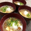 ♡てるてる♡'s cooksnap of when they made おろしなめこのお味噌汁.