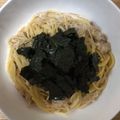 かおり♡♡♡'s cooksnap of when they made シーチキン梅ェ！ゴマヨパスタ.