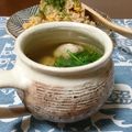 ダイナマイト漆黒's cooksnap of when they made 菜の花と肉団子の中華スープ.