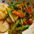 どんままん's cooksnap of when they made ホタテとアスパラのオイスター.