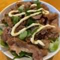 ともチップっぷー's cooksnap of when they made 時短！簡単！豚肉のテリマヨ丼★.
