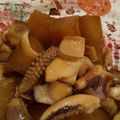 chokopuu's cooksnap of when they made 腹ペコ男子パクパク！いかと大根の煮物.