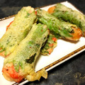 hiro♡tee's cooksnap of when they made かにかまのしそ巻き揚げ.
